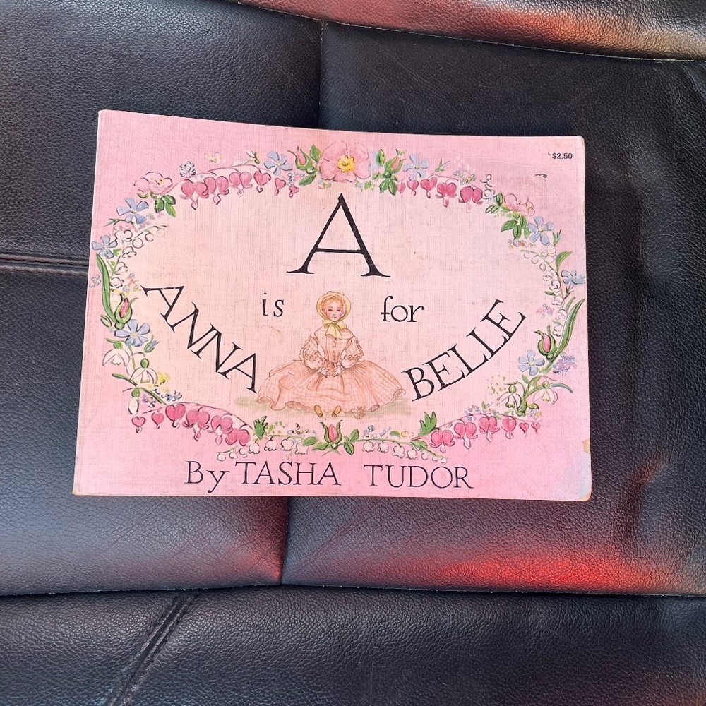 Anna Belle Art Print by - Pink